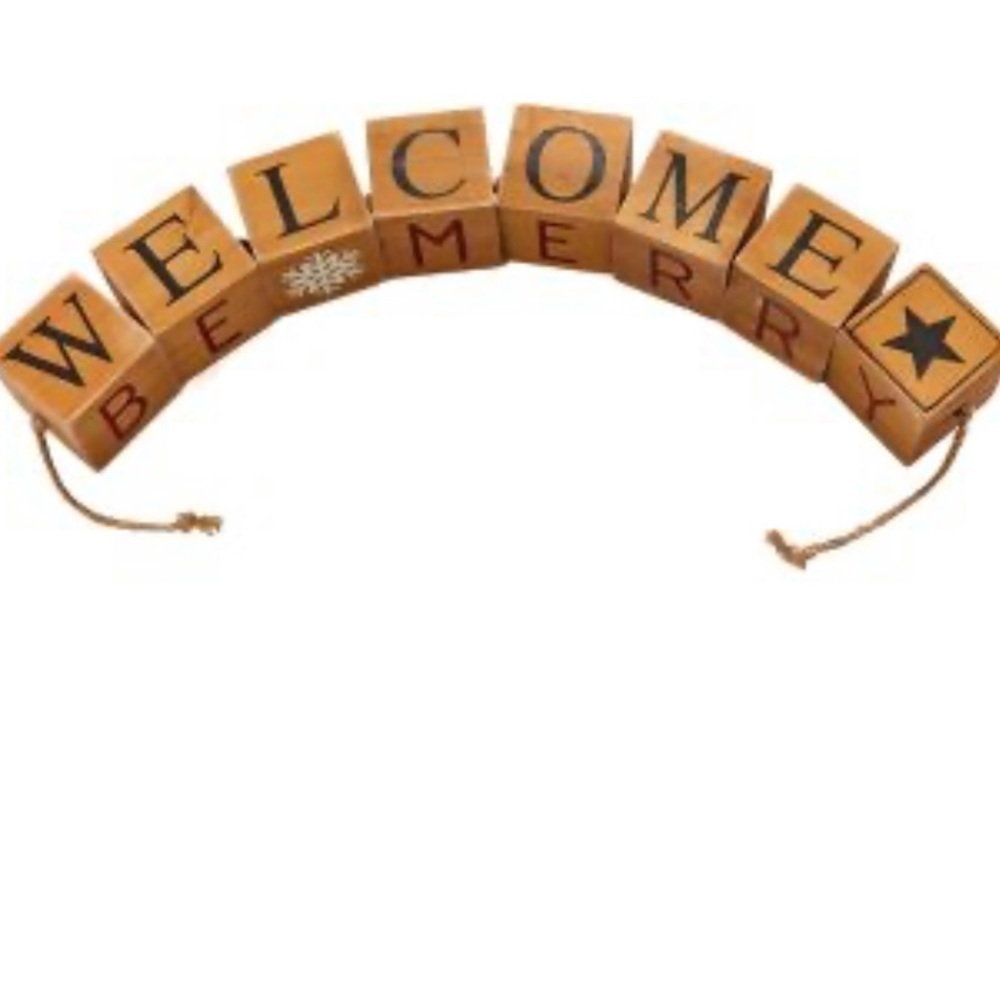 4-In-1 Seasonal Block Chain Home Decor